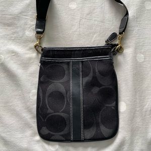 Black Coach Crossbody Bag